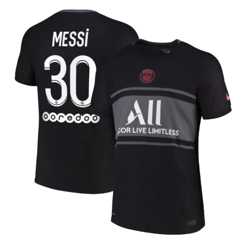 Messi #30 PSG Third Away Authentic Soccer Jersey 2021/22 - vstockx