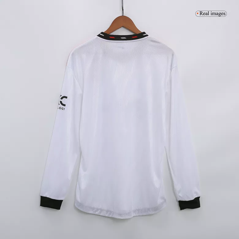 Authentic Manchester United Away Long Sleeve Soccer Jersey 2022/23 - vstockx