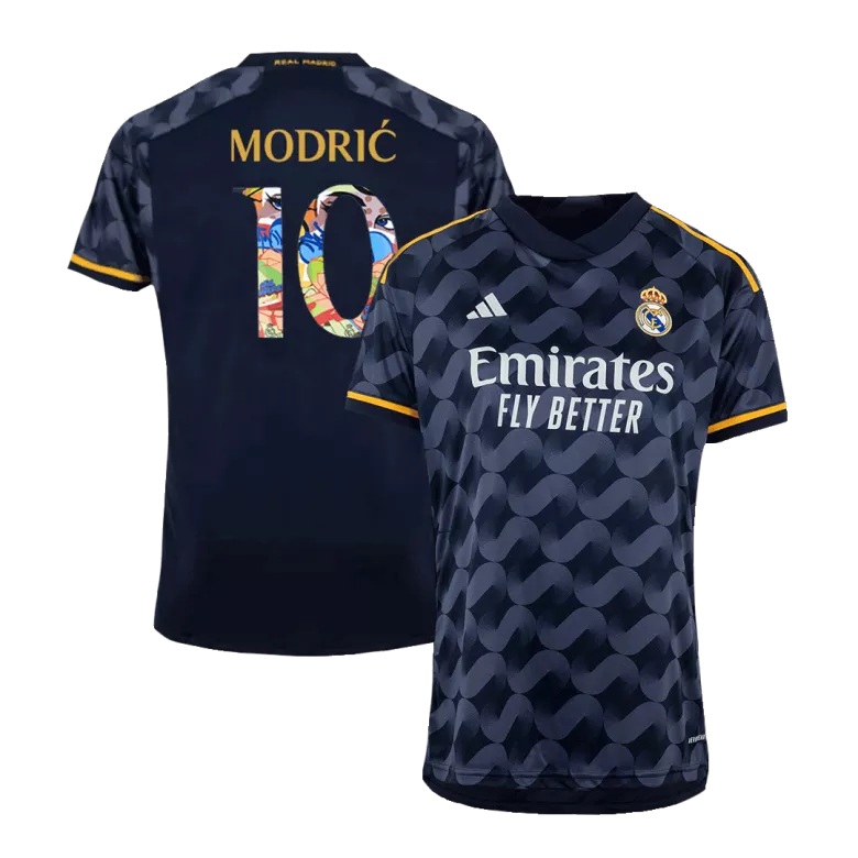 MODRI? #10 Real Madrid Away Soccer Jersey 2023/24 - Sen2 Font - vstockx