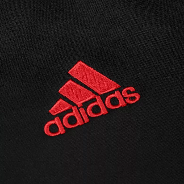 Manchester United Jacket Tracksuit 2021/22 Kids Black - vstockx