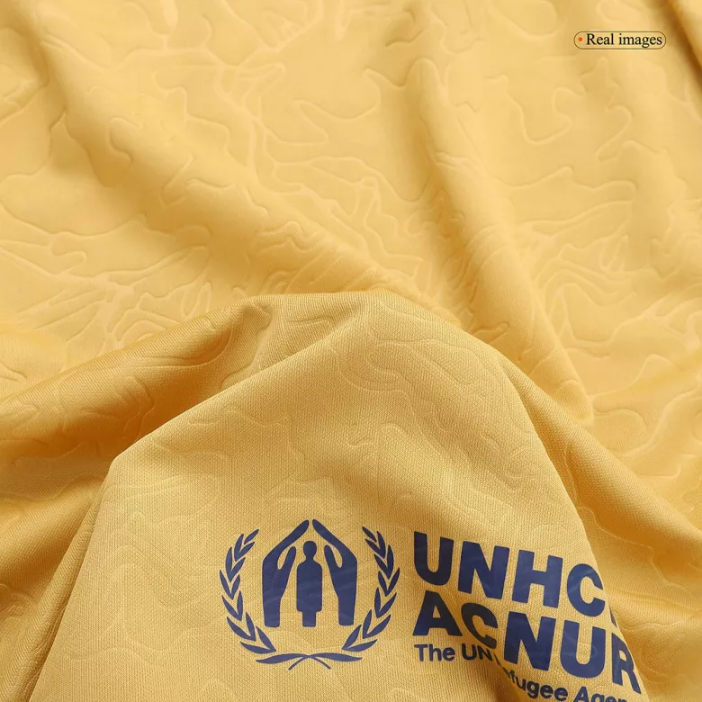 Barcelona Away Kids Soccer Jerseys Kit 2022/23 - vstockx