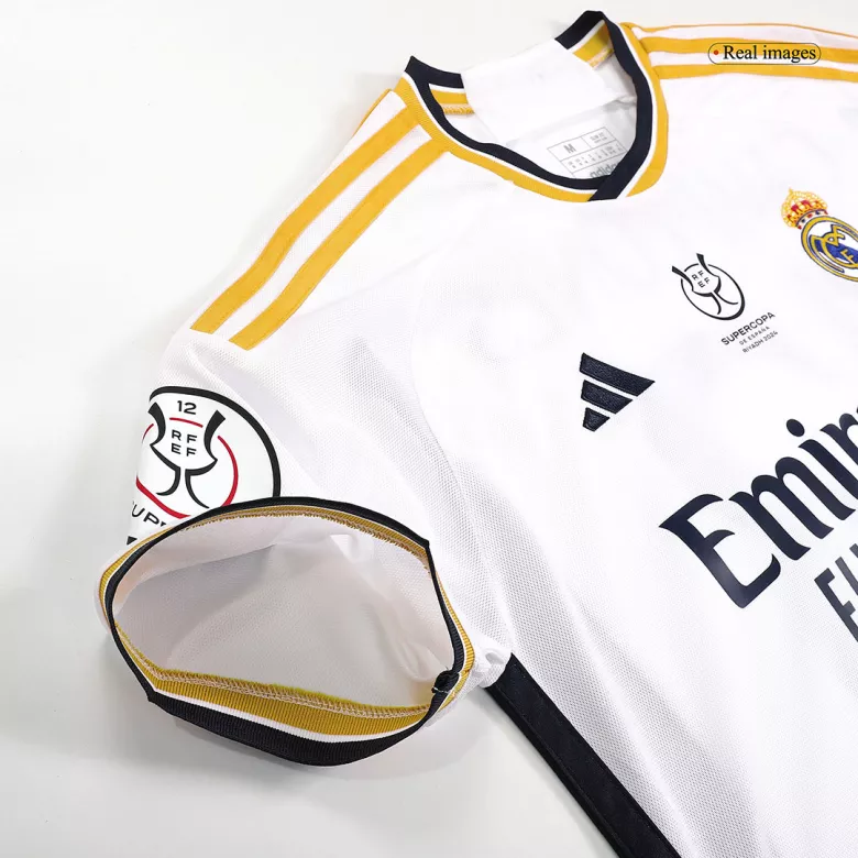 CAMPEONES #13 Real Madrid Campeones Supercopa Home Soccer Jersey 2023/24 - vstockx