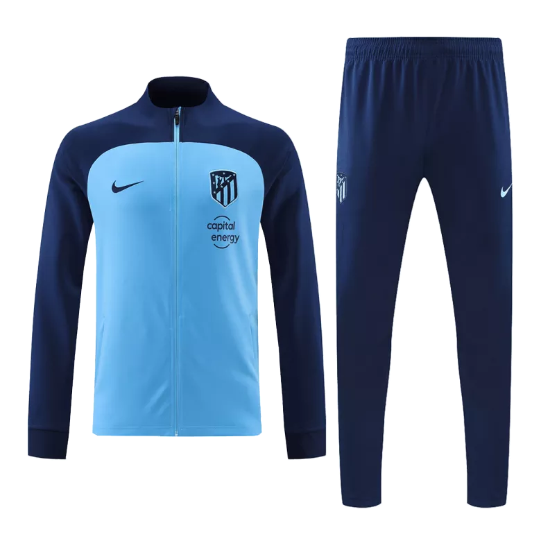 Atletico Madrid Jacket Tracksuit 2022/23 Blue - vstockx
