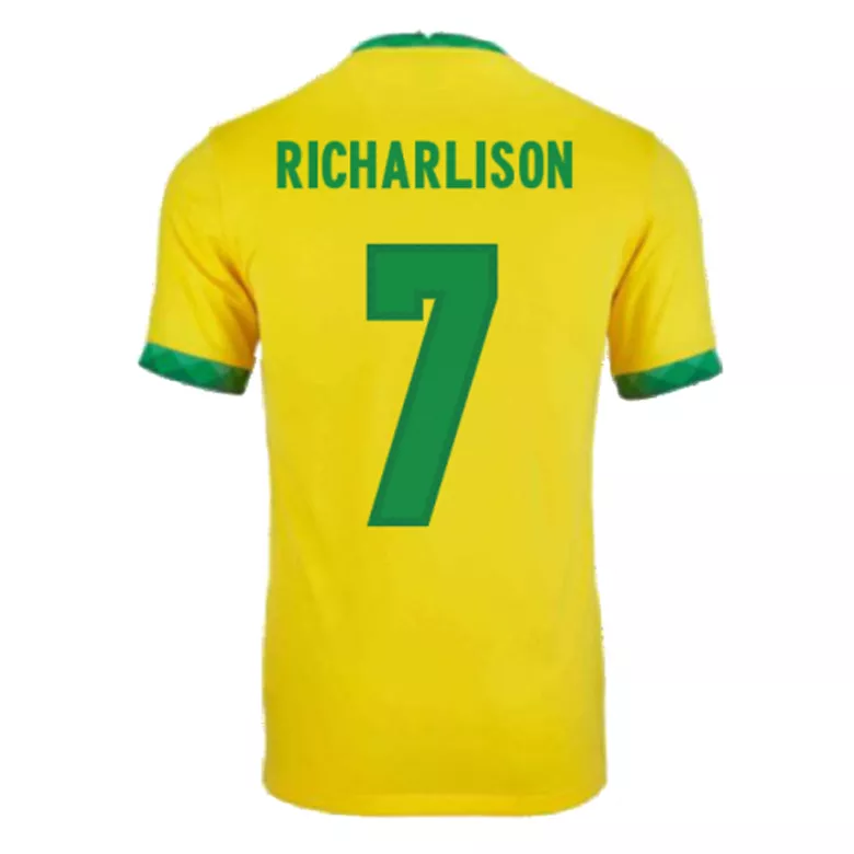 RICHARLISON #7 Brazil Home Soccer Jersey 2021 - vstockx