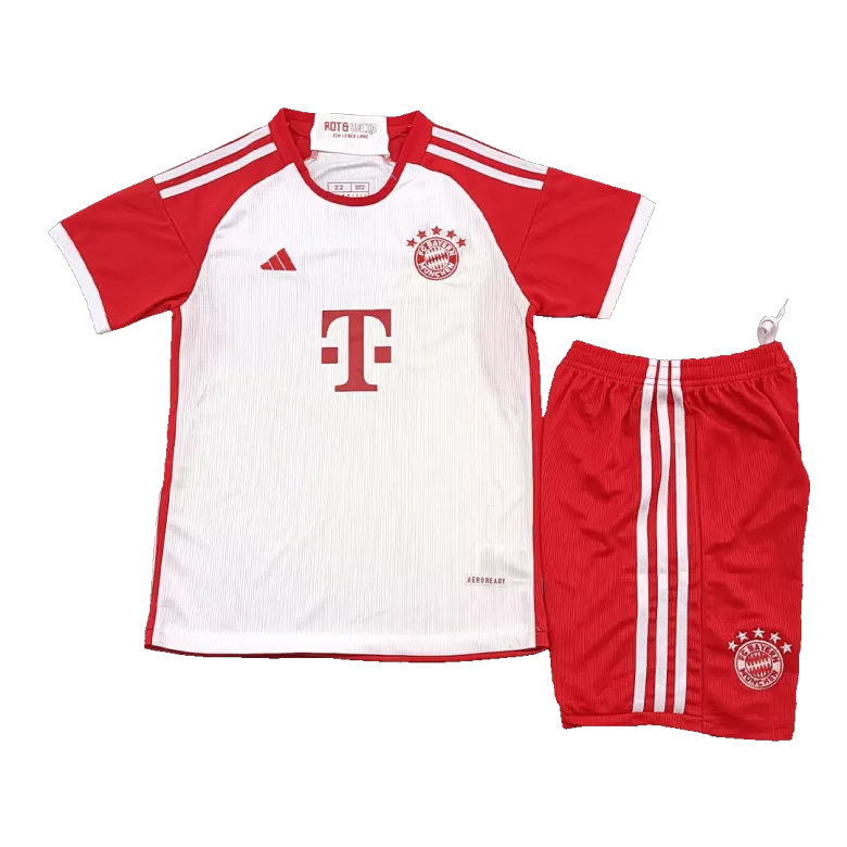 Bayern Munich Home Kids Jerseys Full Kit 2023/24 - vstockx