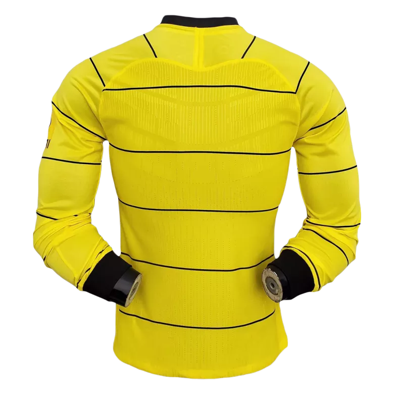 Authentic Chelsea Away Long Sleeve Soccer Jersey 2021/22 - vstockx
