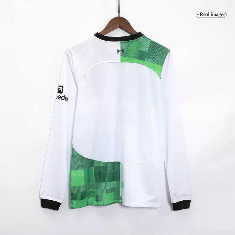 Liverpool Away Long Sleeve Soccer Jersey 2023/24 - vstockx