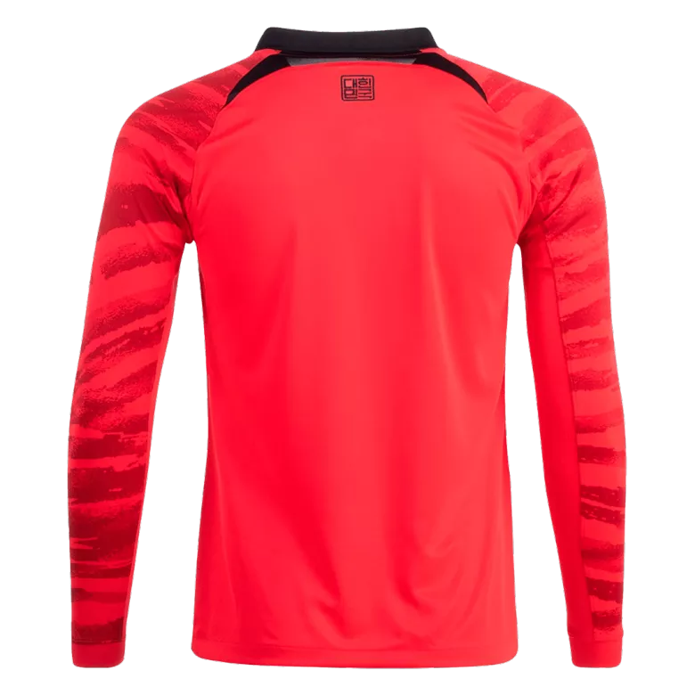 South Korea Home Long Sleeve Soccer Jersey 2022 - vstockx