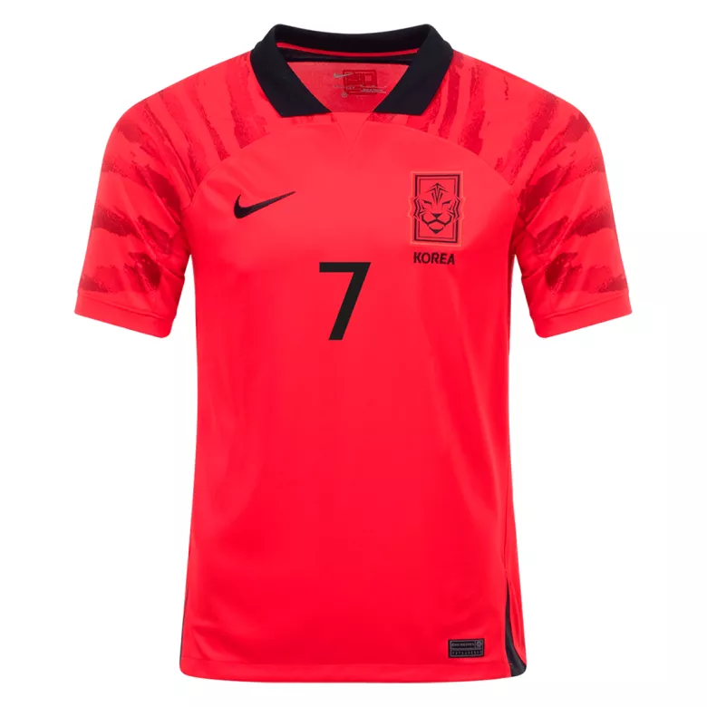 H M SON #7 South Korea Home Jersey World Cup 2022 - vstockx