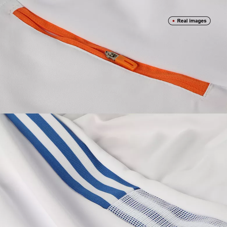Real Madrid Track Jacket 2021/22 - White - vstockx