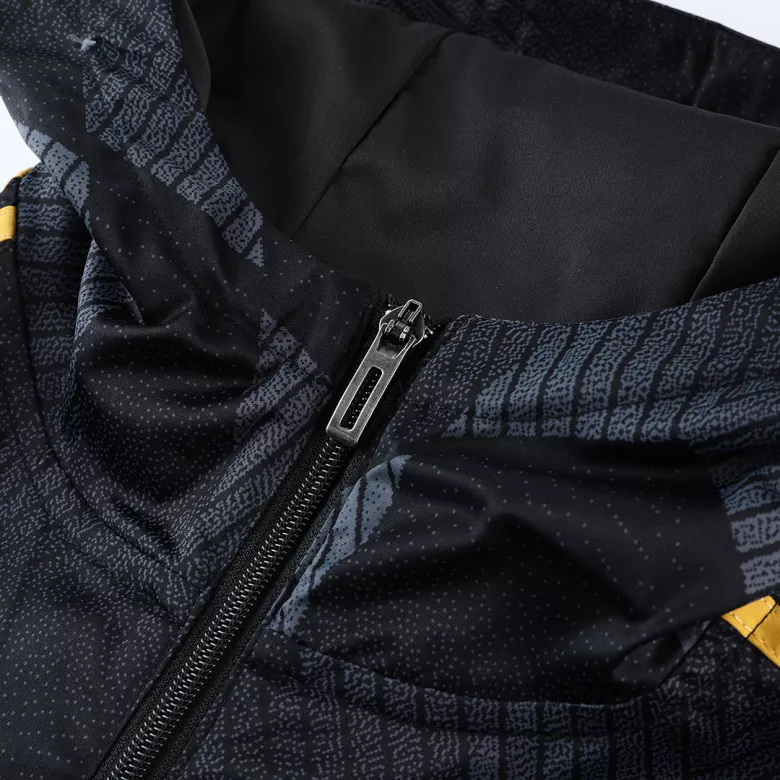 Manchester United Hoodie Hoodie Jacket 2021/22 Black - vstockx