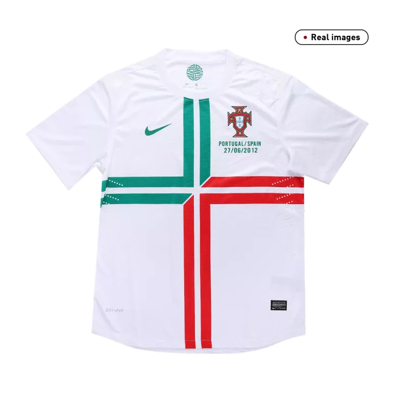 Vintage Soccer Jersey Portugal Away 2012 - vstockx