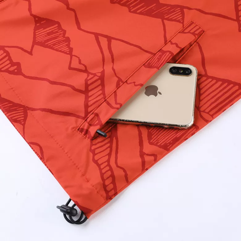 Bayern Munich Hoodie Hoodie Jacket 2021/22 Red - vstockx