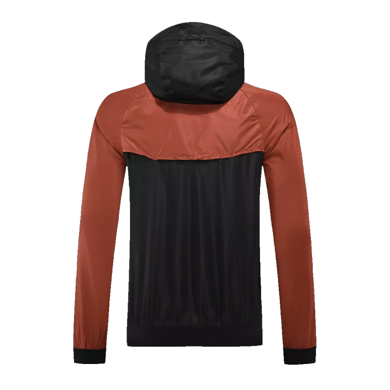 Roma Hoodie Windbreaker Jacket 2022/23 - Red&Black - vstockx