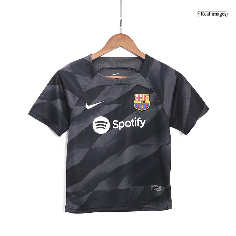 Barcelona Goalkeeper Kids Jerseys Kit 2023/24 - vstockx