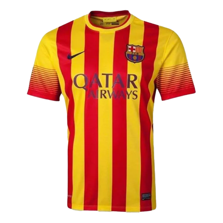 Vintage Soccer Jersey Barcelona Away 2013/14 - vstockx
