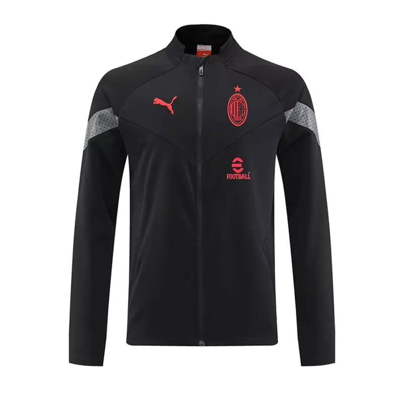 AC Milan Jacket Tracksuit 2022 Black - vstockx