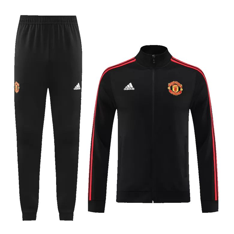Manchester United Tracksuit 2023/24 Black - vstockx