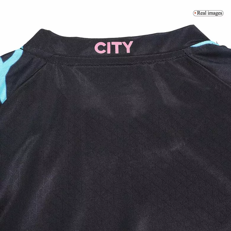 DE BRUYNE #17 Manchester City Third Away Authentic Soccer Jersey 2023/24 - vstockx
