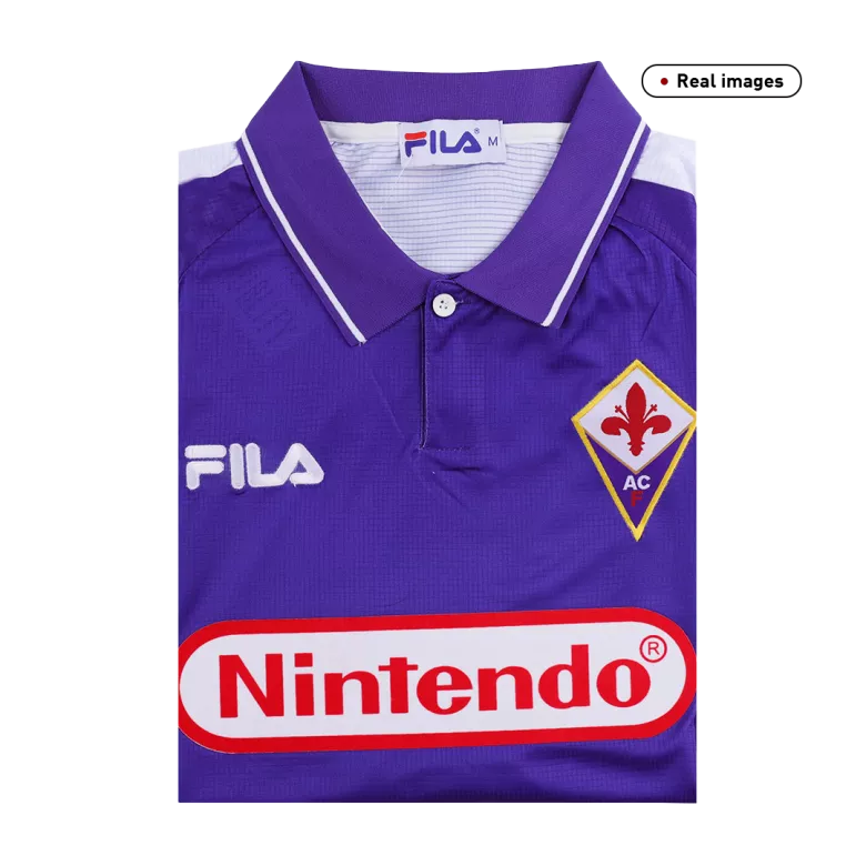 Retro Fiorentina Home Long Sleeve Jersey 1998/99 - vstockx