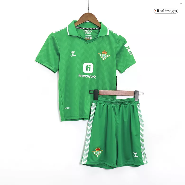 Real Betis Away Kids Soccer Jerseys Kit 2023/24 - vstockx