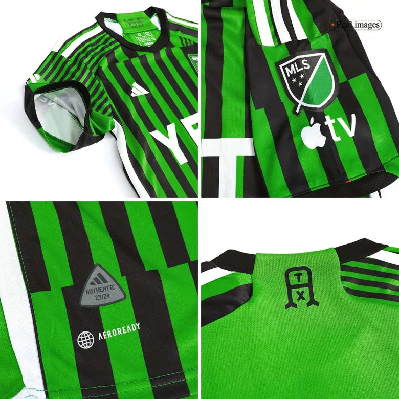 Austin FC Home Kids Jerseys Kit 2023 - vstockx