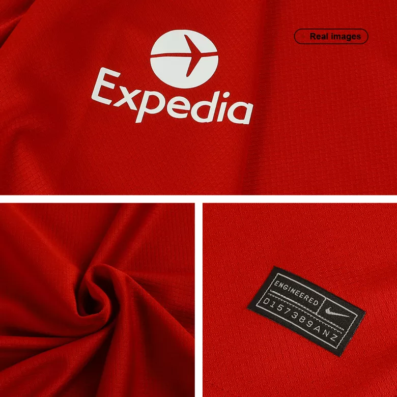 Liverpool Home Long Sleeve Soccer Jersey 2022/23 - vstockx