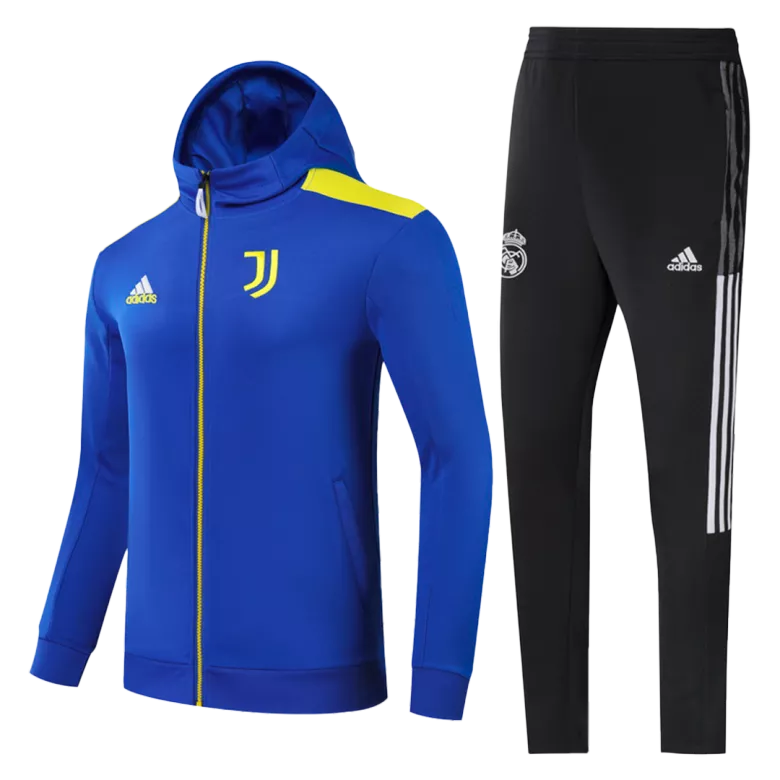 Juventus Hoodie Tracksuit 2021/22 Blue - vstockx