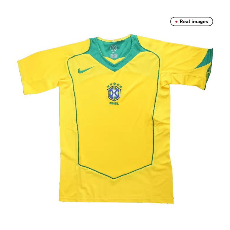 Vintage Soccer Jersey Brazil Home 2004 - vstockx