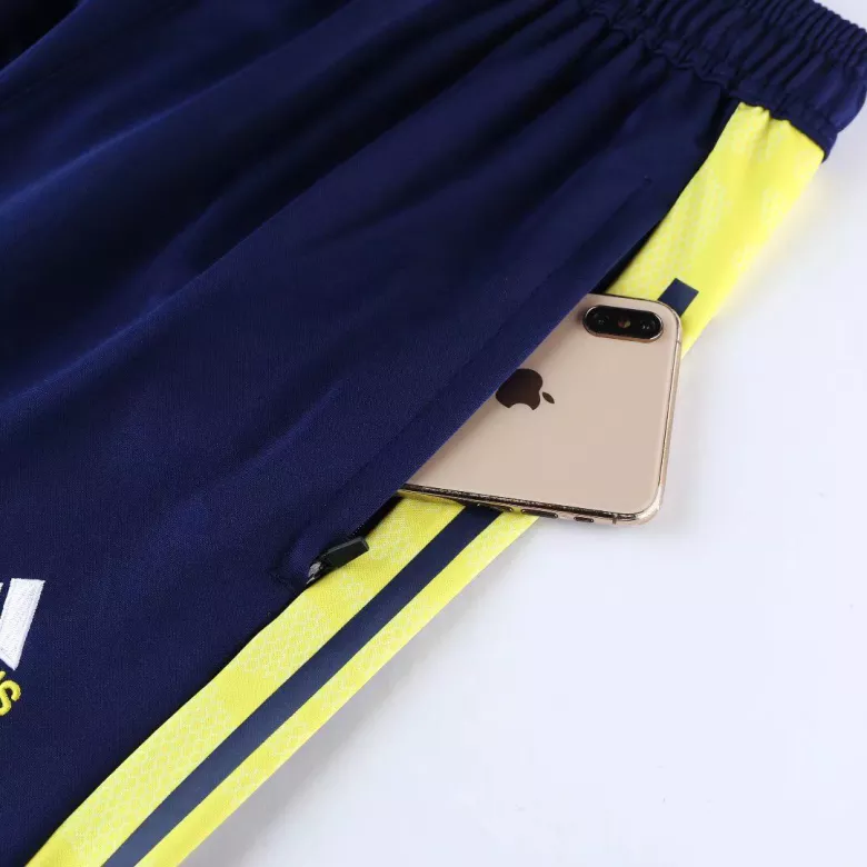 Juventus 1/4 Zip Tracksuit 2021/22 Blue - vstockx