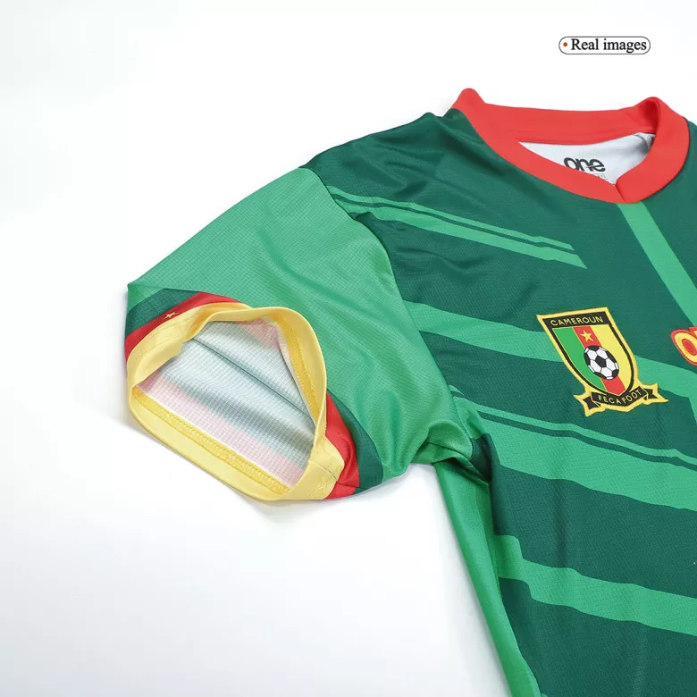 Cameroon Home Jersey Shirt World Cup 2022 - vstockx