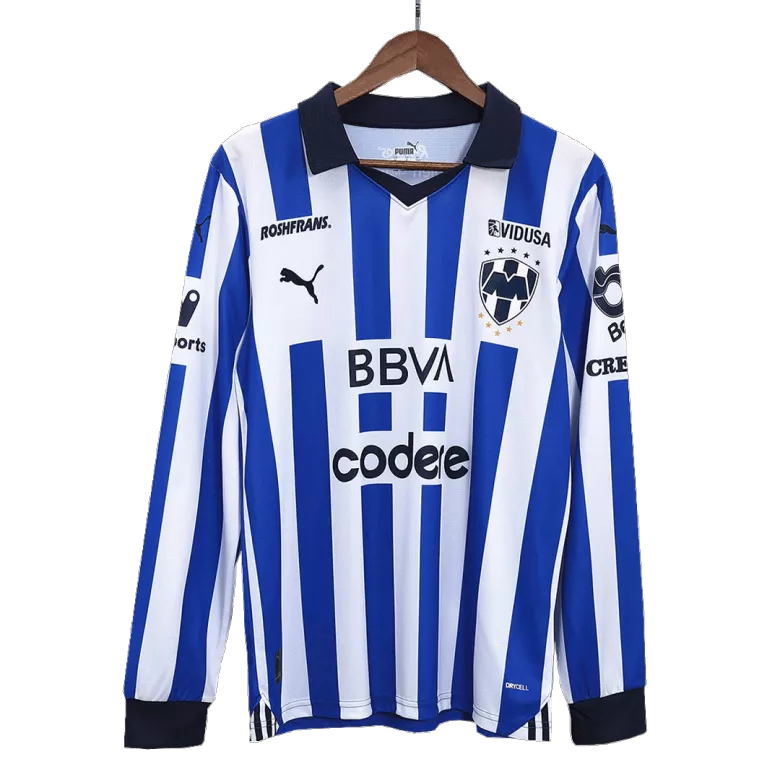 Monterrey Home Long Sleeve Soccer Jersey 2023/24 - vstockx
