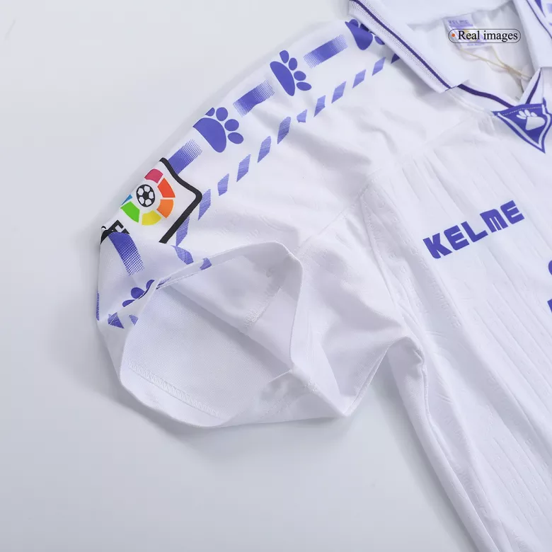 Retro Real Madrid Home Jersey 1996/97 By Kelme - vstockx