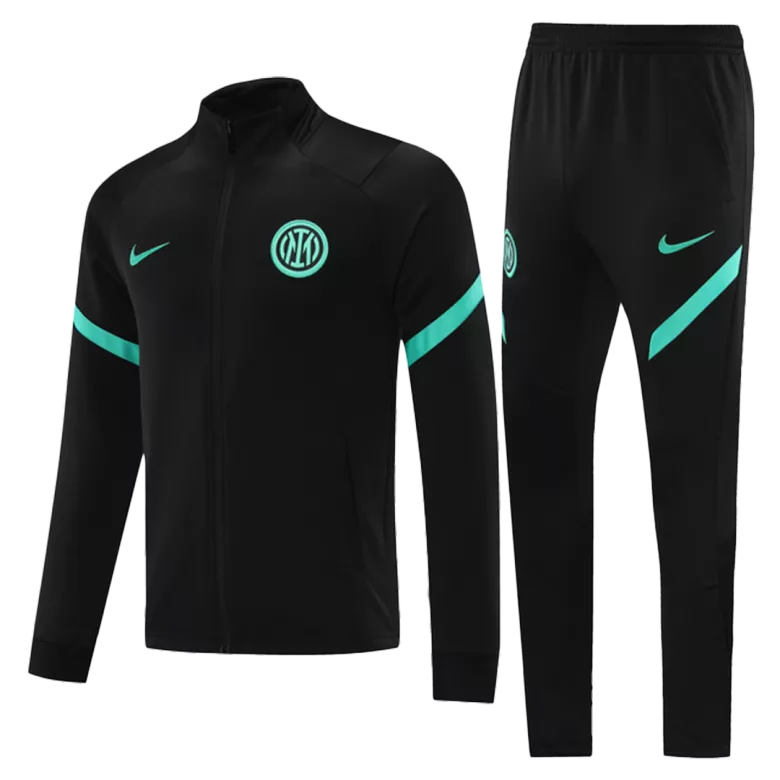 Inter Milan Jacket Tracksuit 2021/22 Black - vstockx