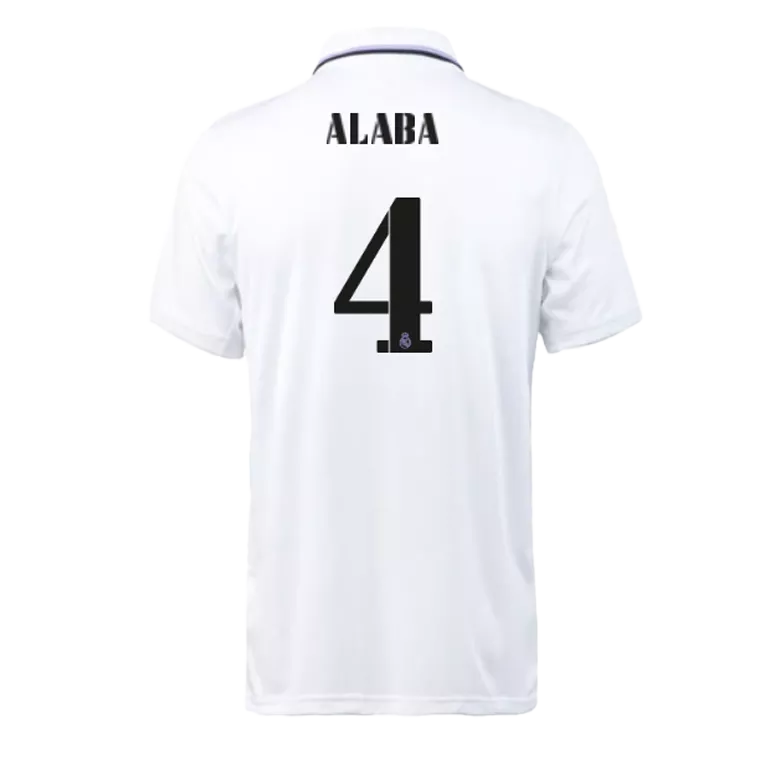 ALABA #4 Real Madrid Home Jersey 2022/23 - vstockx