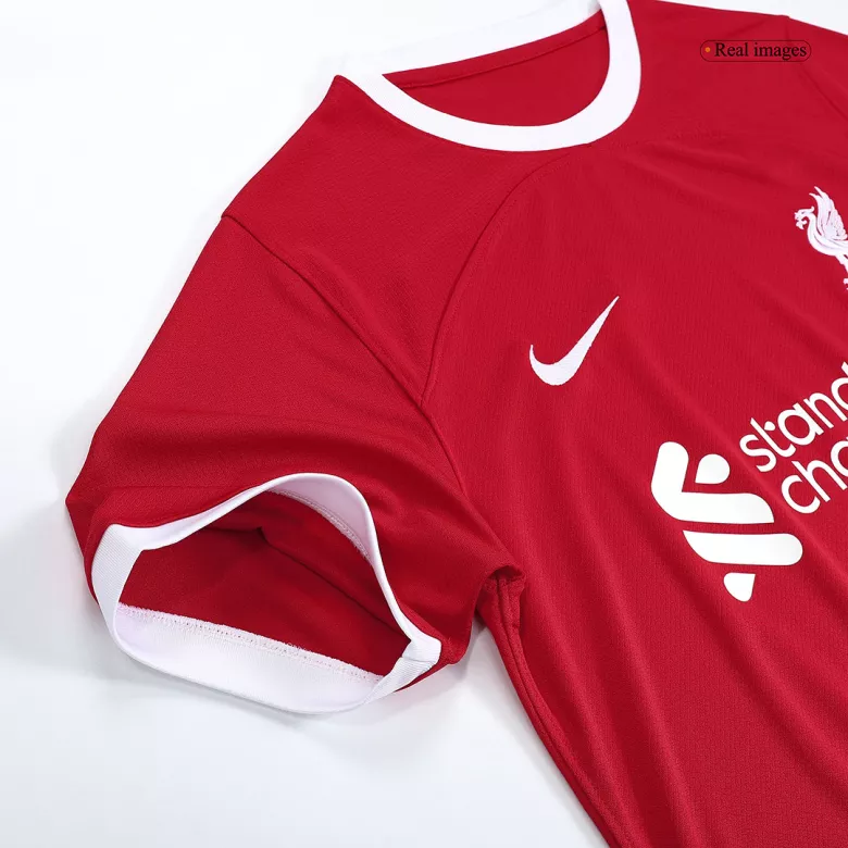 VIRGIL #4 Liverpool Home Soccer Jersey 2023/24 - vstockx