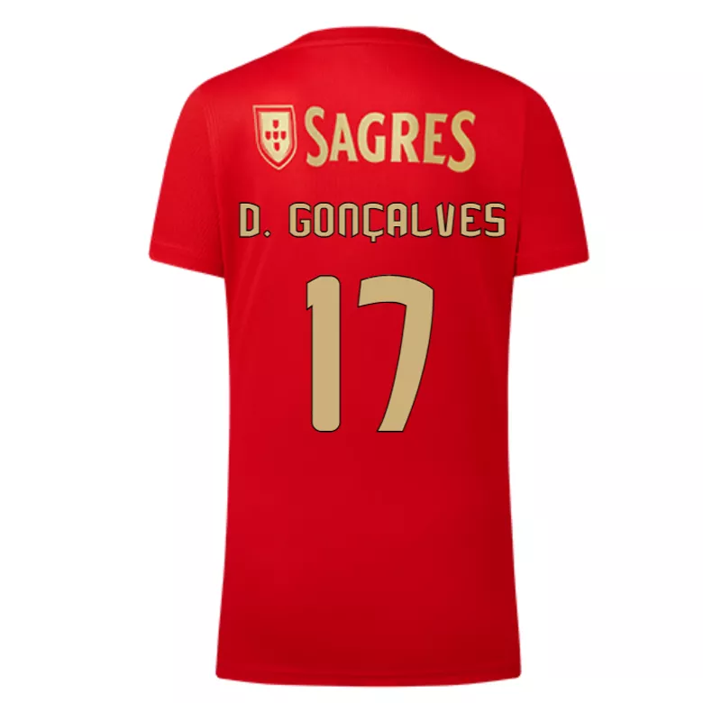 D. GONCALVES #17 Benfica Home Soccer Jersey 2020/21 - vstockx
