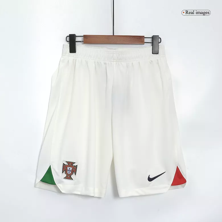 Portugal Away Soccer Shorts 2022 - vstockx
