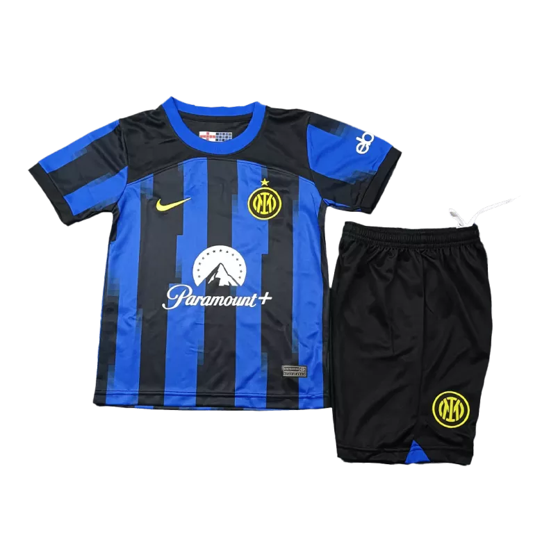 Kids Inter Milan Home Soccer Jersey 2023/24 - Discount - vstockx