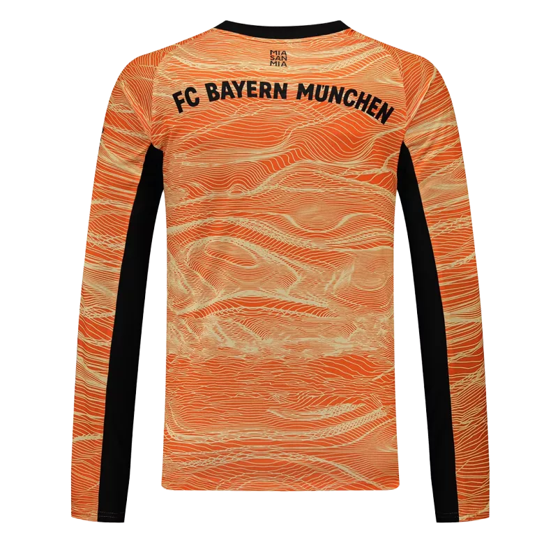 Bayern Munich Goalkeeper Long Sleeve Soccer Jersey 2021/22 - vstockx