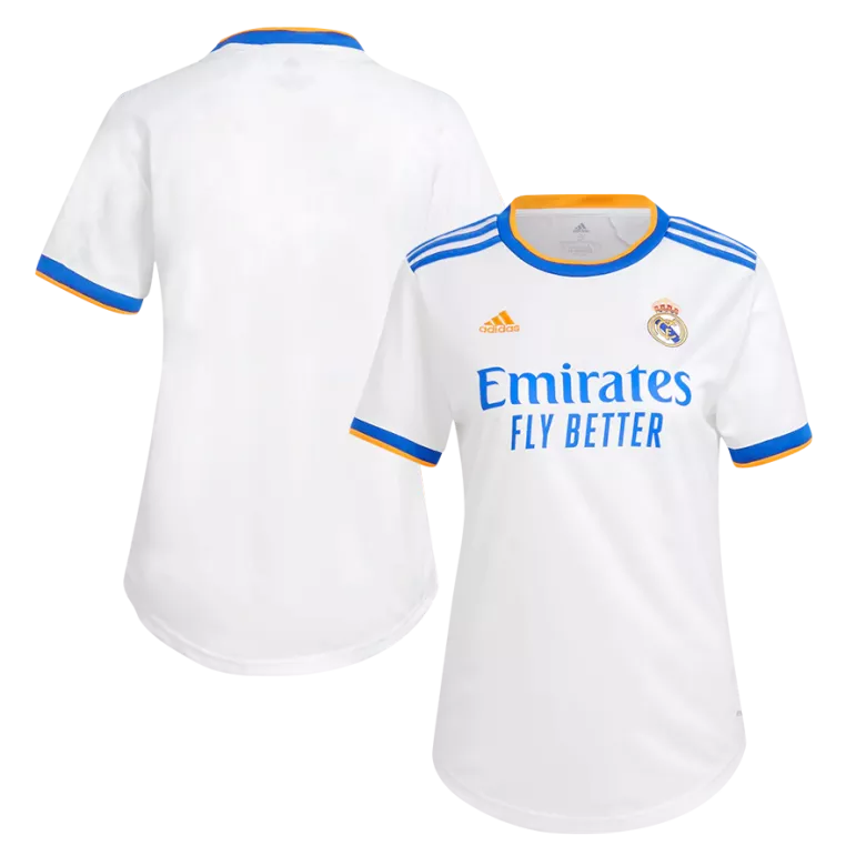 Real Madrid Home Soccer Jersey 2021/22 Women - vstockx