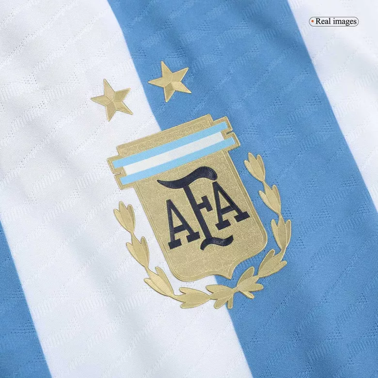 Argentina Home Authentic Jersey World Cup 2022 - Final Edition - vstockx