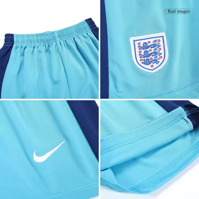 England Away Women's World Cup Kids Jerseys Kit 2023 - vstockx