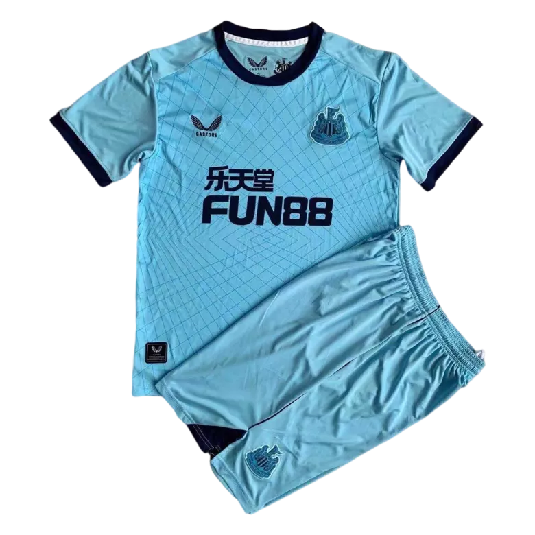 Newcastle Third Away Kit 2021/22 By Castore Kids - vstockx
