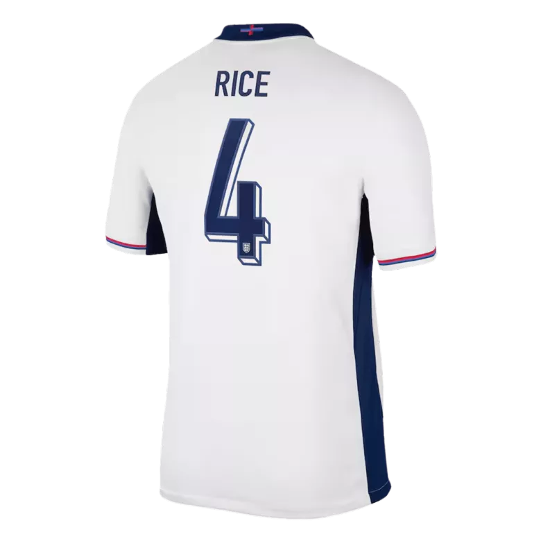 RICE #4 England Home Soccer Jersey EURO 2024 - vstockx
