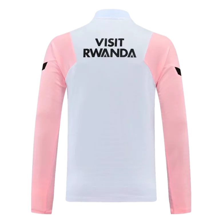PSG 1/4 Zip Tracksuit 2021/22 White&Pink - vstockx