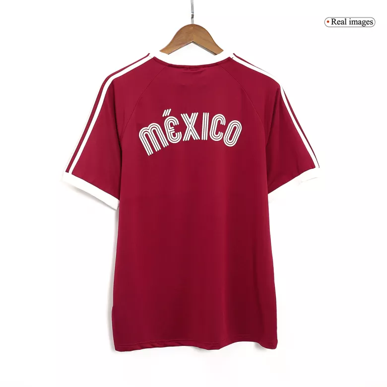 Mexico Remake Soccer Jersey 1985 Red - vstockx