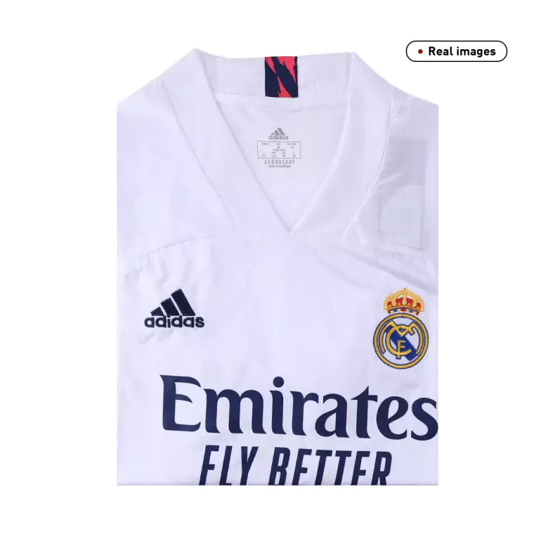 Real Madrid Home Soccer Jersey 2020/21 - vstockx