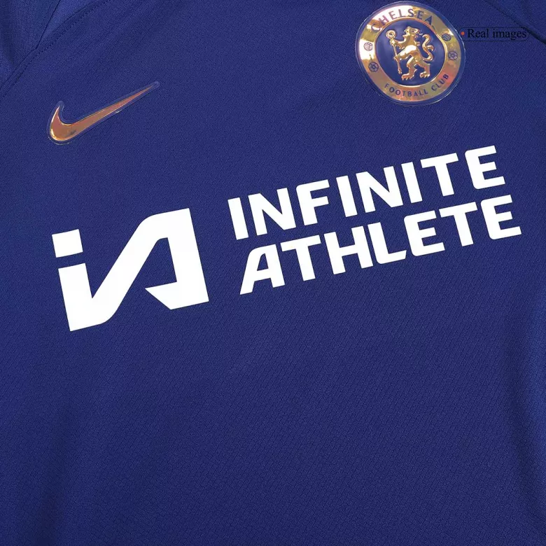 Chelsea Home Long Sleeve Soccer Jersey 2023/24 - vstockx
