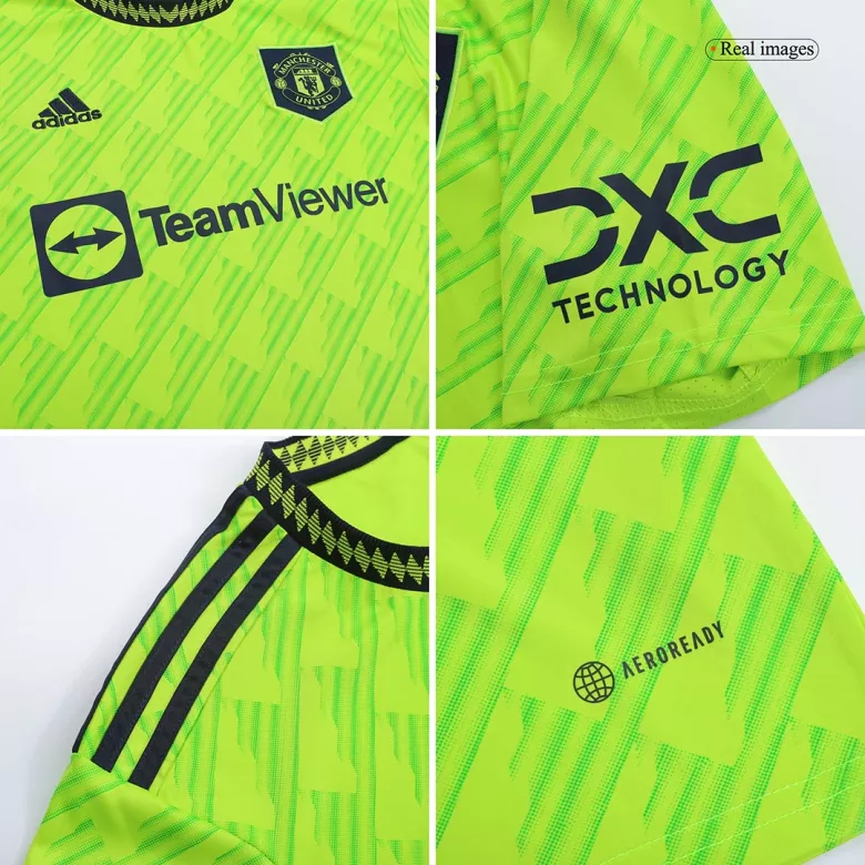 B.FERNANDES #8 Manchester United Third Away Jersey Shirt 2022/23 - vstockx